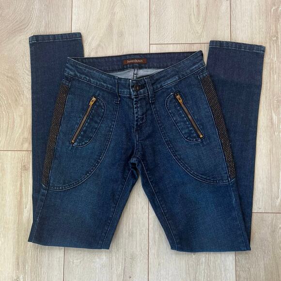 James Jeans Trixie Skinny w Studs Size 25 - Picture 1 of 6